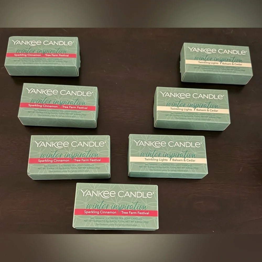 Yankee Candle set warm